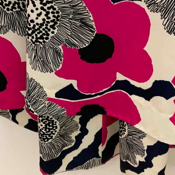 TRELISE COOPER Sunflower Soul Floral Kitty Hi Low Midi Skirt - Picture 10 of 10